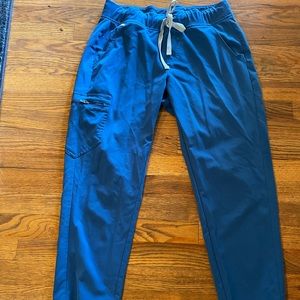 FIGS Zamora joggers medium!! Royal blue